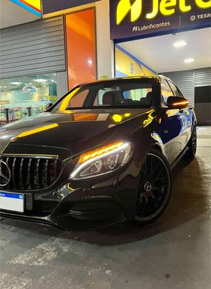 MERCEDES-BENZ C 180 1.6 CGI AVANTGARDE 16V TURBO GASOLINA 4P AUTOMÁTICO MERCEDES-BENZ C 180 1.6 CGI AVANTGARDE 16V TURBO GASOLINA 4P AUTOMÁTICO